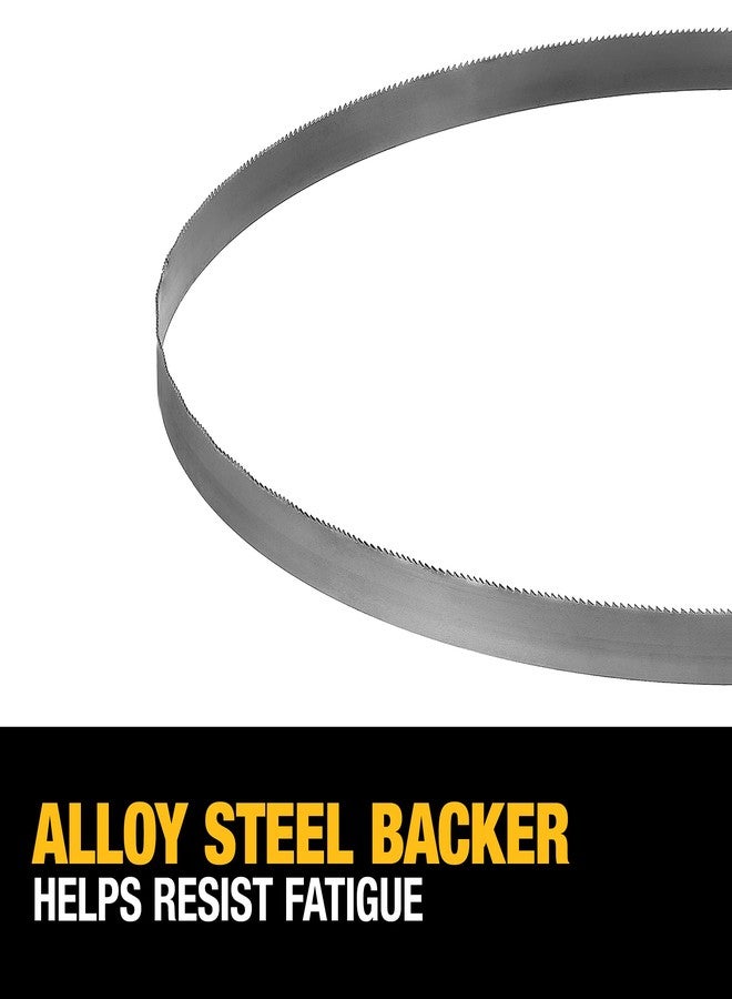 DEWALT Portable Band Saw Blade, 32-7/8-Inch, .020-Inch, 14/18 TPI, 3-Pack (DW3986C) - Image 3