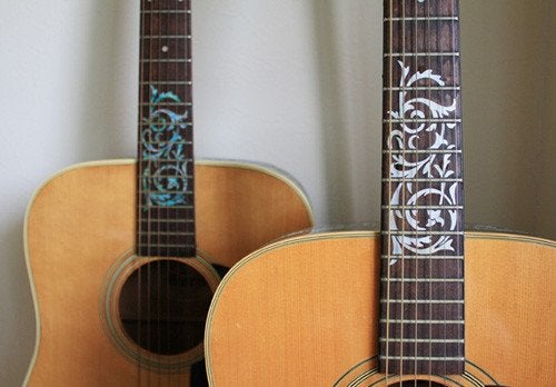 Inlaystickers Jockomo Oriental Swirl/Arabesque (Avalon Mix) Guitar Inlay Sticker - Image 4