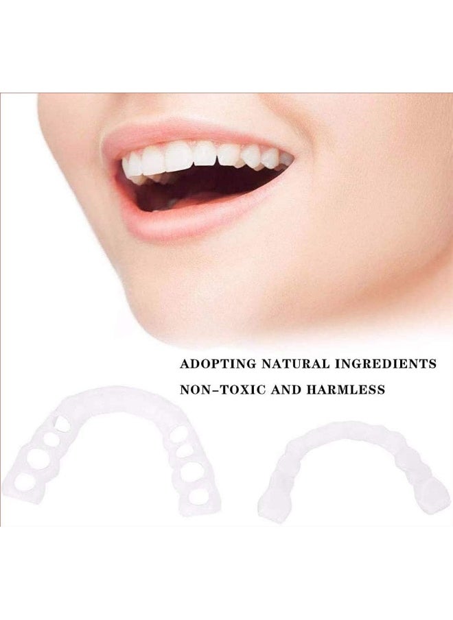 Generic Snap On Smile - Instant Perfect Smile Clip On Veneers (Work for Top Or Bottom) - Perfect Braces and Whitening Alternative No Pain No Shots No Drilling - Perfect Smile in Minutes  - Image 3