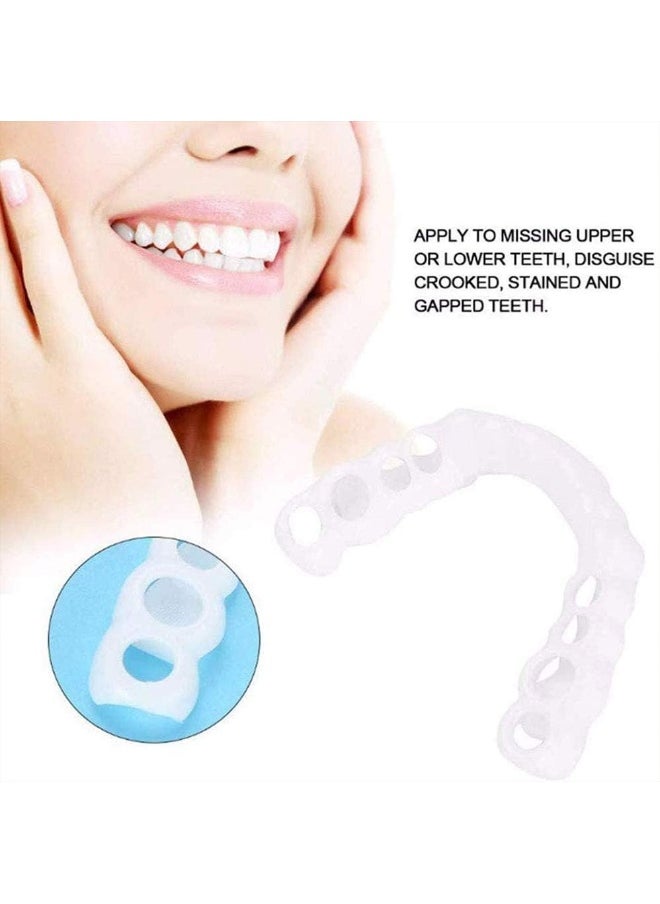 Generic Snap On Smile - Instant Perfect Smile Clip On Veneers (Work for Top Or Bottom) - Perfect Braces and Whitening Alternative No Pain No Shots No Drilling - Perfect Smile in Minutes  - Image 4