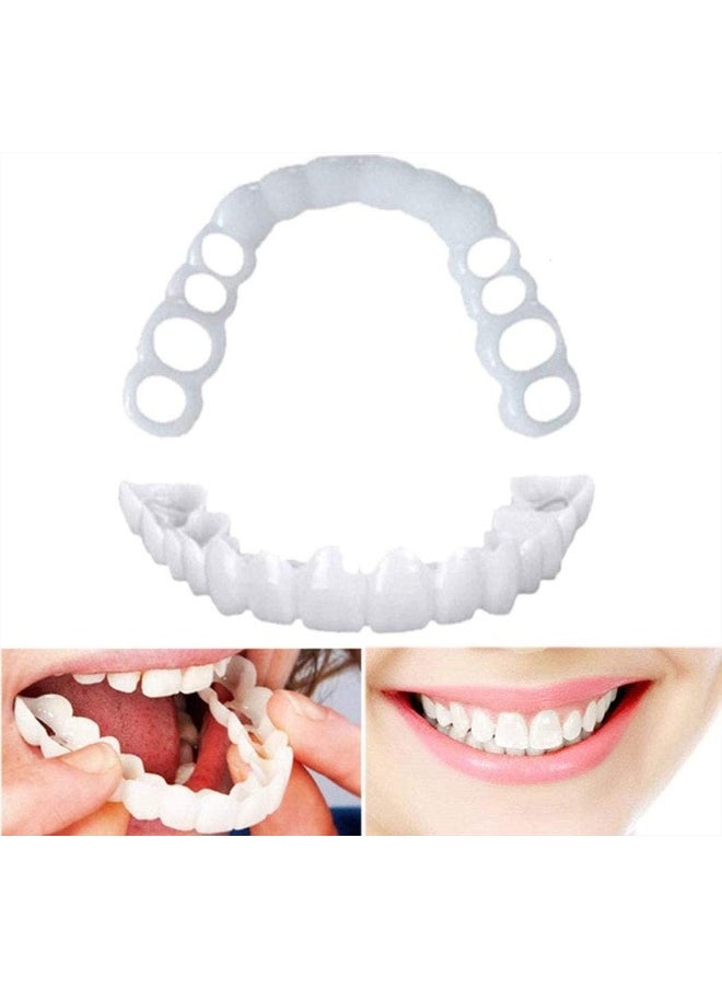 Generic Snap On Smile - Instant Perfect Smile Clip On Veneers (Work for Top Or Bottom) - Perfect Braces and Whitening Alternative No Pain No Shots No Drilling - Perfect Smile in Minutes  - Image 1
