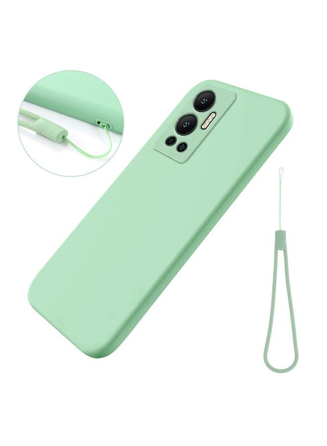 S-TOP Case For Infinix Hot 12 Pure Color Liquid Silicone Shockproof Phone Case - Image 5