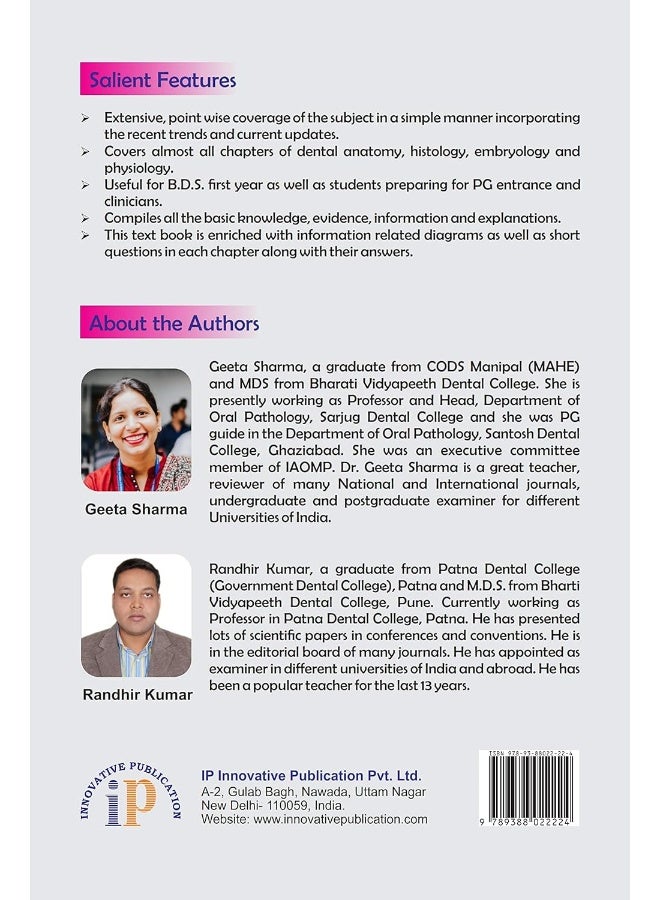 Essentials of Dental Anatomy, Histology and Oral Physiology with Short Questions and Answers - Image 5