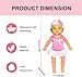 WesGen Swimming Baby Toy2026 New Upgraded Waterproof Swimmer ToyElectric Water Baby Toy Backstroke Swimming Toy for Pool for PoolBathroom Boy Girl Gifts - Image 4