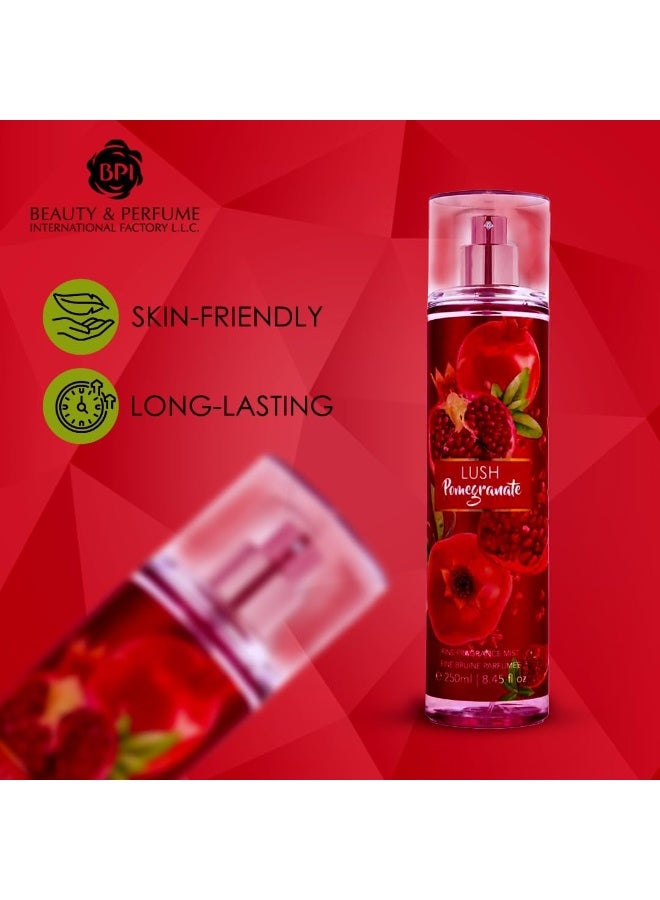 BPl Lush Pomegranate Fragrance Mist Women 250ml - Image 3