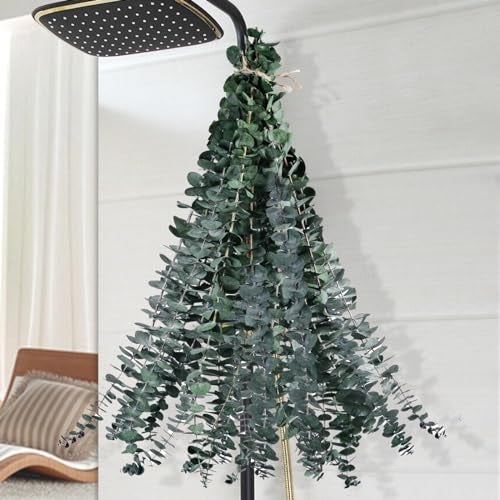 Koceko 12 Pcs Dried Eucalyptus for Shower Hanging - 17'' Real Large Preserved Eucalyptus Stems Green Home Decor, 100% Made from Fresh Eucalyptus Leaves, Bathroom Shower Decor, Wedding, DIY - Image 1
