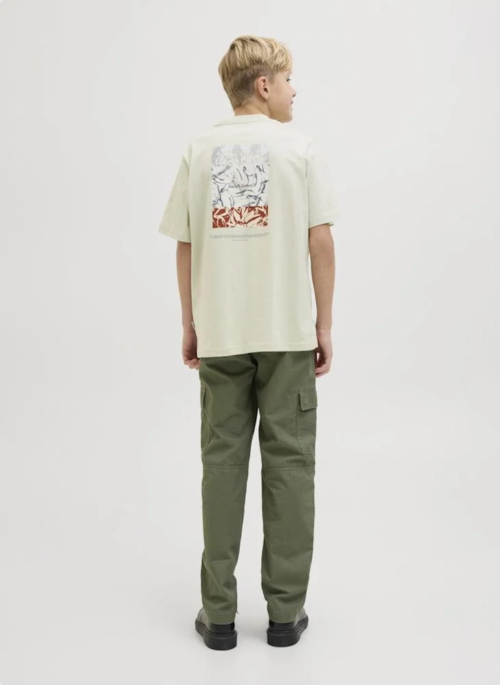 Jack & Jones Junior Kids Logo Crew Neck T-Shirt