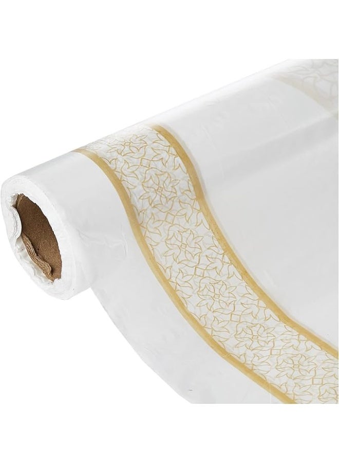 HOME CHOICE 1 KG Sufra Roll, Size 100x130 cm, Disposable Printed Sufra Roll Table Cover, Perforated Plastic - Image 5