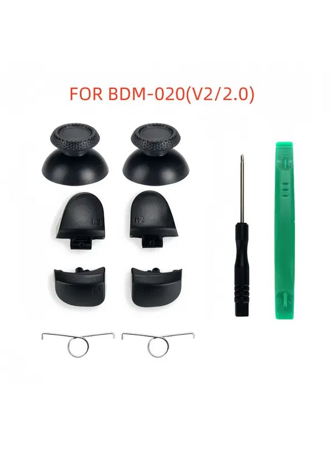 مجموعة استبدال الأزرار لوحدة التحكم BDM 020 PS5: أزرار L1 وR1 ومشغل L2 مع الينابيع - Image 5