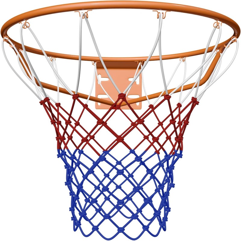 THUNDERBAY Reinforced Heavy Duty Breakaway Wall Mounted Basketball Rim,18 inch Basketball Rim Goal Replacement for Indoor Outdoor Walls - Image 2