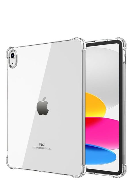 Clear Case for iPad (A16) 11-inch 2025, Lightweight Shockproof Dynamic Protective Cover - Anti-Yellowing, Clear Protective Case
