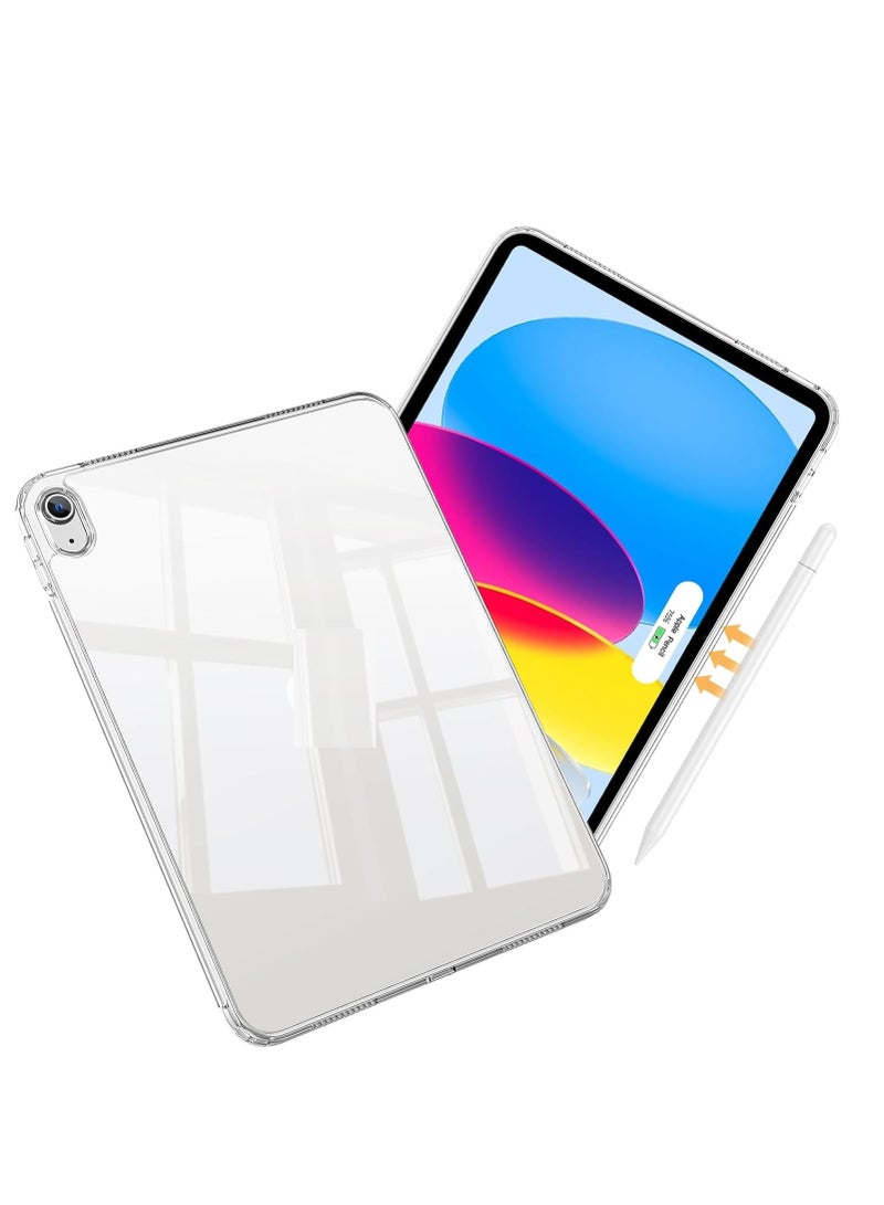 Clear Case for iPad (A16) 11-inch 2025, Lightweight Shockproof Dynamic Protective Cover - Anti-Yellowing, Clear Protective Case - Image 1