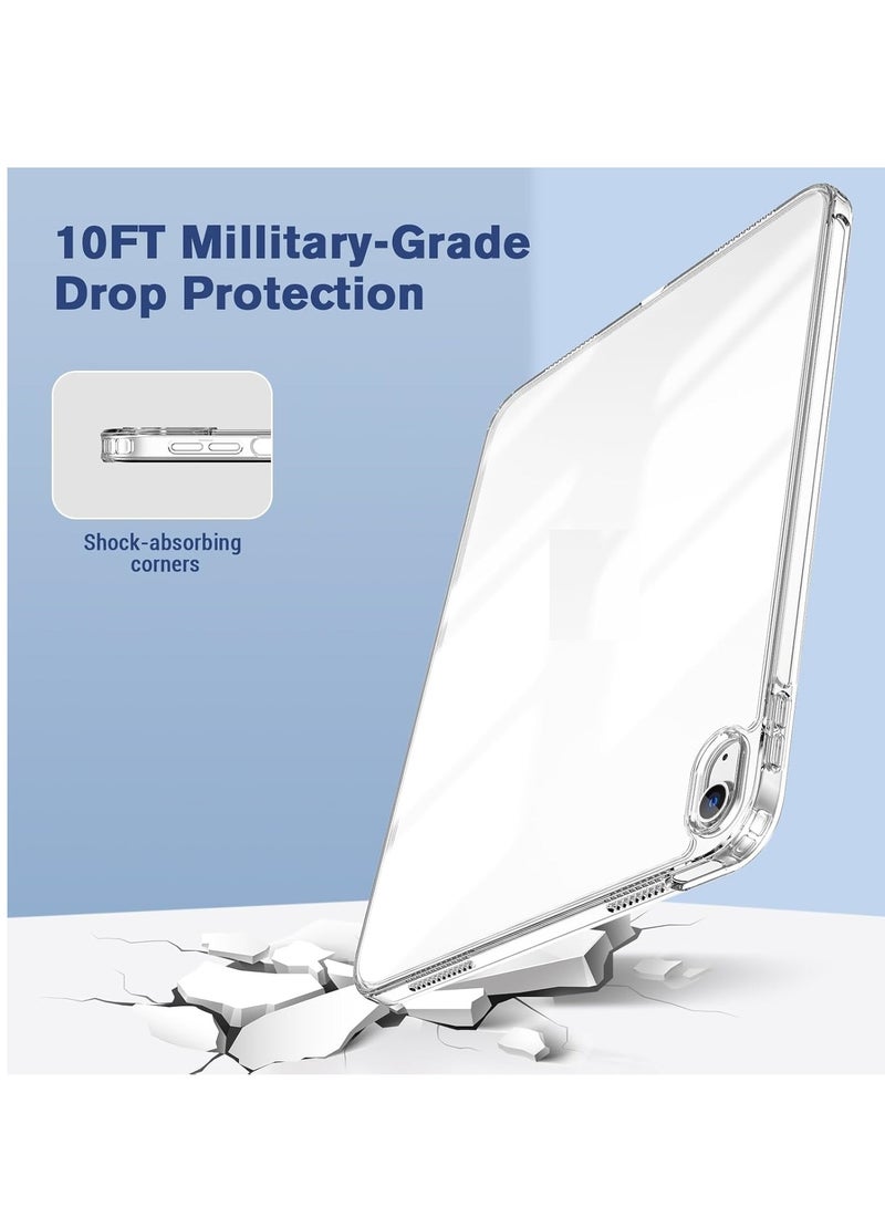 Clear Case for iPad (A16) 11-inch 2025, Lightweight Shockproof Dynamic Protective Cover - Anti-Yellowing, Clear Protective Case - Image 3