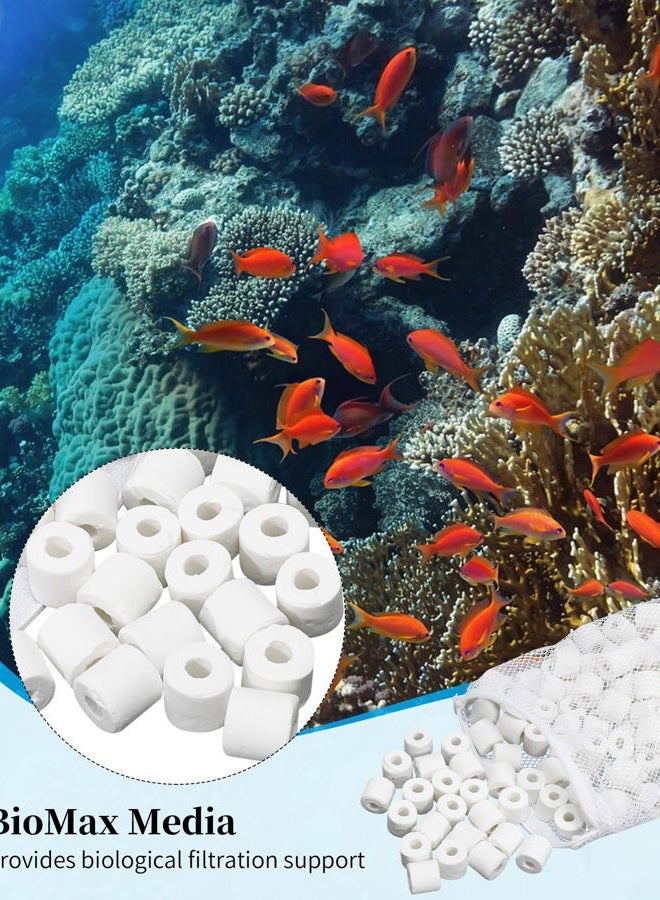 Tofcbye 28 Pcs Replacement Filter Media Kit Fit for Fluval FX2/FX4/FX5/FX6 Aquarium Filters Including 4 Media Bag, 6 Carbon Foam Pad, 4 Bio-Foam Pads, 6 Foam Block, 6 Water Polishing Pad, 2 Silicone Lube - Image 4