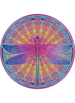 Puzzle Zentangle Dragonfly 1000 Pieces Vivid Dragonfly Round Mandala Puzzle Color Challenge Jigsaw Puzzles - pzsku/Z3AF530F6BAACFDEBE857Z/45/_/1692170860/ba23001f-db93-4585-9639-f91036e75694