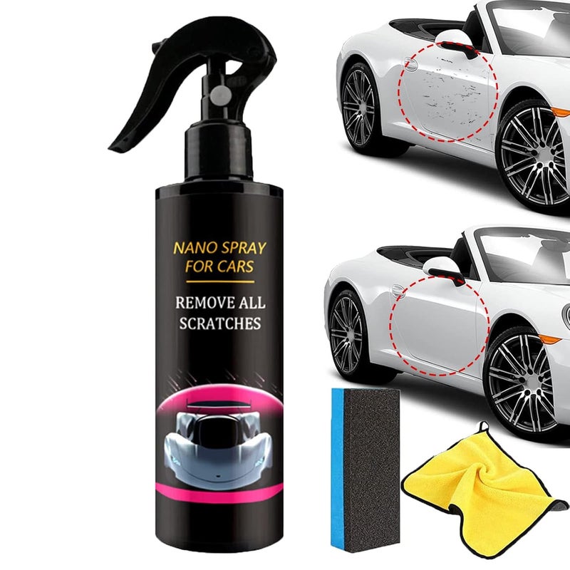 woobles Sorakarake Car Scratches Repair Nano Spray,Nano Car Scratch Removal Spray,Car Quick Repair Nano Spray,Nano Car Scratch Repair Spray,Car Scratch Repair Nano Spray (1PCS-120ML) - Image 1