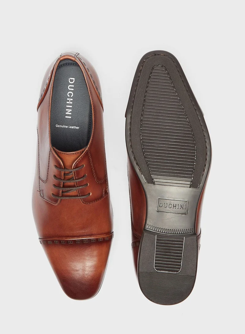 DUCHINI Casual Lace Up Shoes