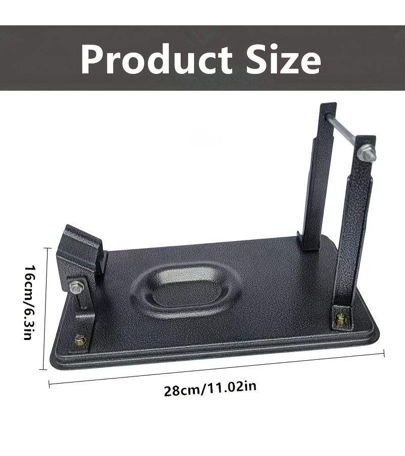 Electric Planer Inverted Bracket 1 Pc Woodworking Carpenter Fixed Mount - Image 2