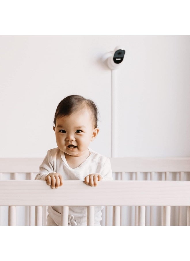 Owlet Owlet Cam Smart Baby Monitor - HD Video Monitor with Camera, Wide Angle Lens, Audio and Background Sound, Encrypted WiFi, Motion and Sound Notifications, Humidity, Room Temp, Night Vision, 2-Way Talk  - Image 4