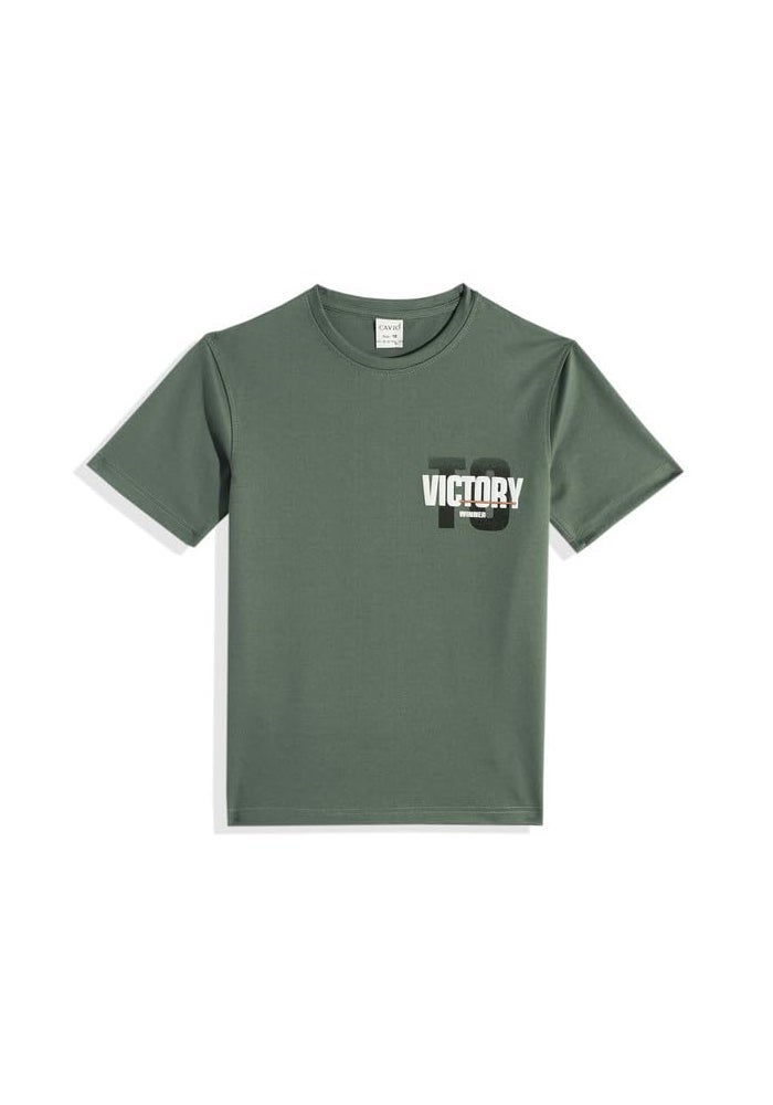 CAVIO Boys Victory Graphic T-Shirt and Shorts Set - Image 2