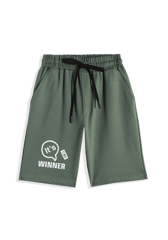 CAVIO Boys Victory Graphic T-Shirt and Shorts Set - Image 5