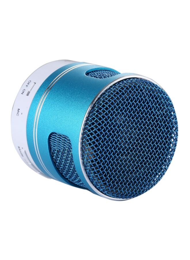 NIBEMINENT Portable Bluetooth Speaker With Built-in Mic Blue - Image 2