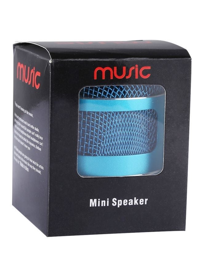 NIBEMINENT Portable Bluetooth Speaker With Built-in Mic Blue - Image 5