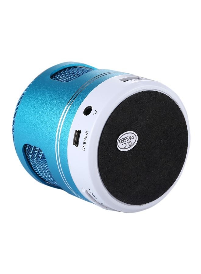 NIBEMINENT Portable Bluetooth Speaker With Built-in Mic Blue - Image 3