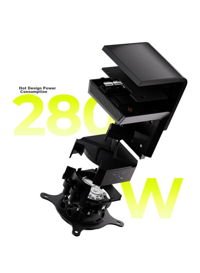 Tryx Panorama Zheyou Se 360 Water-cooled Cpu Cooler, Argb Black, 6.67-inch Curved Screen, Asetek, Ki Software, Naked Eye 3d - Image 4