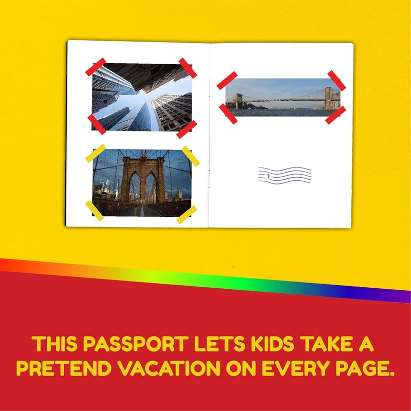 Hygloss Products Blank Passport Book - Fun Pretend Activity for Kids - Pack of 12 - Image 3