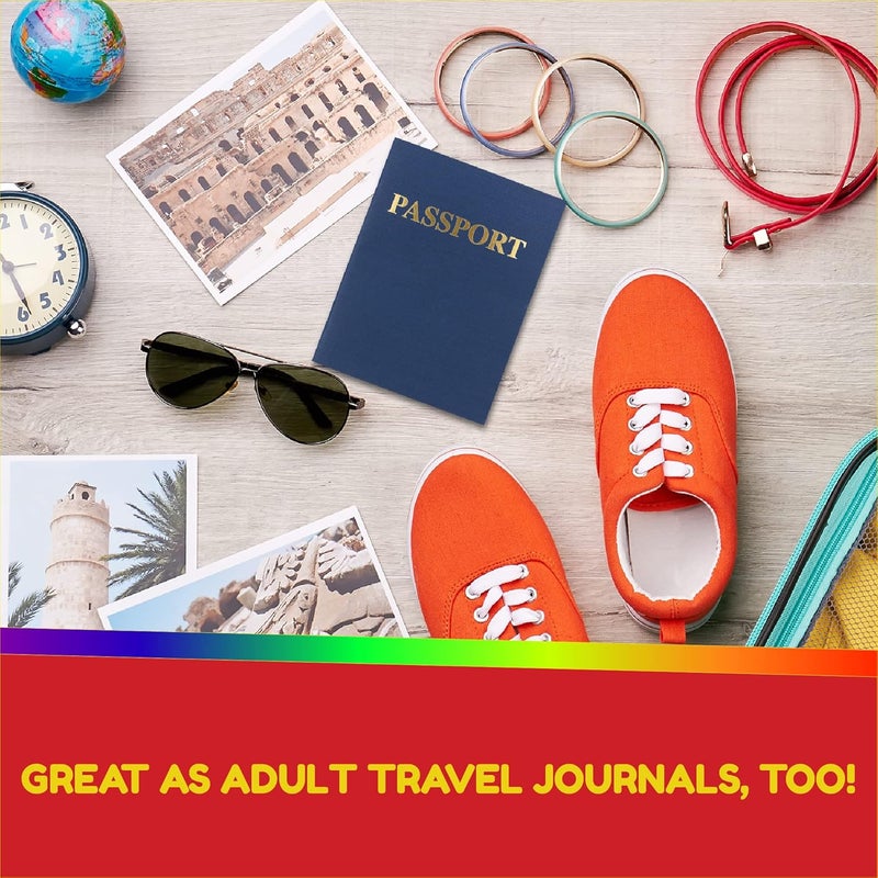 Hygloss Products Blank Passport Book - Fun Pretend Activity for Kids - Pack of 12 - Image 4