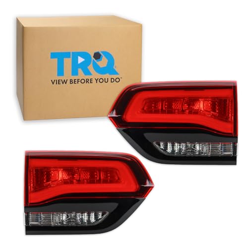 TRQ Rear Tail Lights Set Compatible with 2014-2021 Jeep Grand Cherokee CH2802106 CH2803106 - Image 1