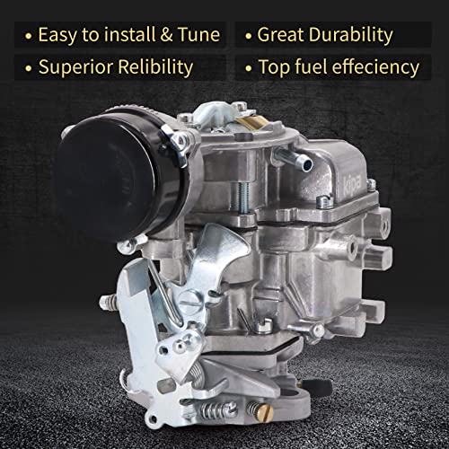 KIPA Carburetor For Carter YF Type, Fits for Ford 240 250 300 YF C1YF 6 Cylinder CIL Engine 1975-1982 D5TZ9510AG Replace # RSC-300A 6307S 6054 6055 6-736 6056 6057 6058 6059 - Image 2