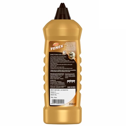 Selzer Copper, Bronze & Brass Cleaner | zero Abrasives, zero Scratches | Non-Toxic, Plant Based | Suitable for Drinkware, Cookware, Idols & Diyas | Co- Created with P-TAL - Image 2