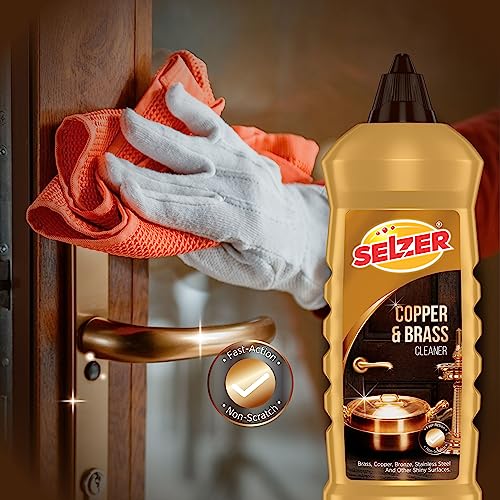 Selzer Copper, Bronze & Brass Cleaner | zero Abrasives, zero Scratches | Non-Toxic, Plant Based | Suitable for Drinkware, Cookware, Idols & Diyas | Co- Created with P-TAL - Image 3