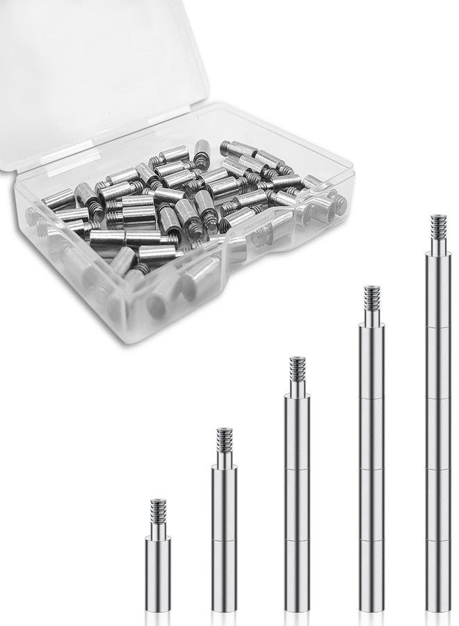 OWMOSYX 40 PCS Scrapbook Extension Posts & Screws, Album Accessories, Photo Album Refill - Image 1