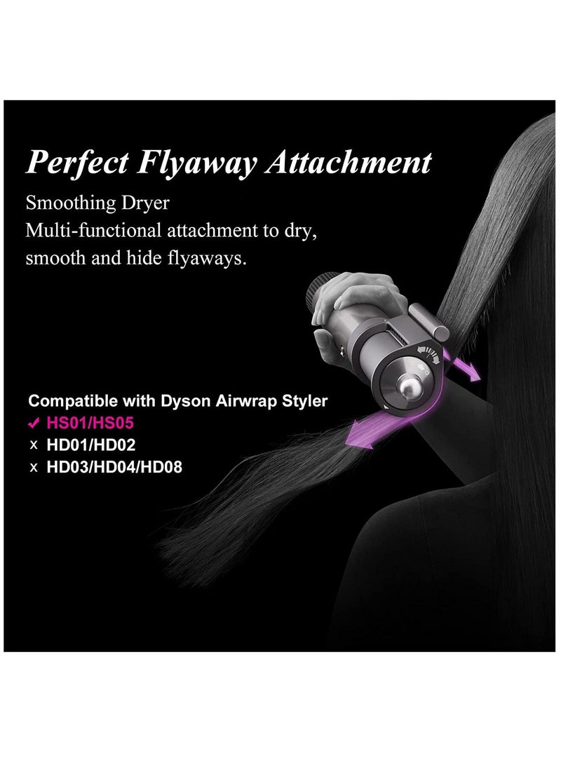 SYOSI Anti-Flight Attachment Nozzle, Fly Away Attachment Nozzle, Anti-Flight Smoothing Dryer Accessories Gift for Women Compatible with Dyson Airwrap Styler HS01 HS05 - Image 2