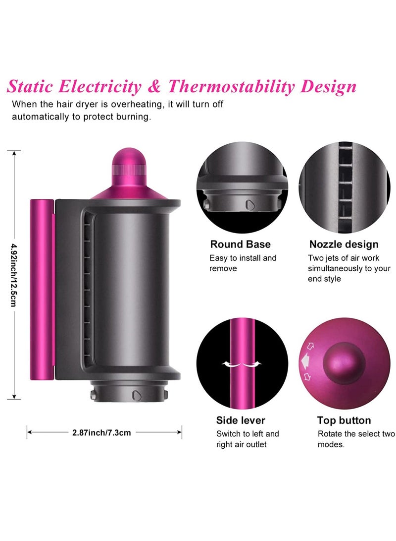 SYOSI Anti-Flight Attachment Nozzle, Fly Away Attachment Nozzle, Anti-Flight Smoothing Dryer Accessories Gift for Women Compatible with Dyson Airwrap Styler HS01 HS05 - Image 5