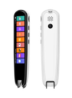 ELTRAZONE Translator Pen Scanner Pen 134 Language Translator Device 3.38 Inch Full Touch IPS Screen OCR Text To Speech Image Scanner To Text Wifi Wireless Reading Pen With Camera And Speaker For Dyslexia 9 Language Offline Translator With 8GB Internal Storage  Translation Pen White  - Image 1