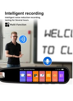 ELTRAZONE Translator Pen Scanner Pen 134 Language Translator Device 3.38 Inch Full Touch IPS Screen OCR Text To Speech Image Scanner To Text Wifi Wireless Reading Pen With Camera And Speaker For Dyslexia 9 Language Offline Translator With 8GB Internal Storage  Translation Pen White  - Image 4