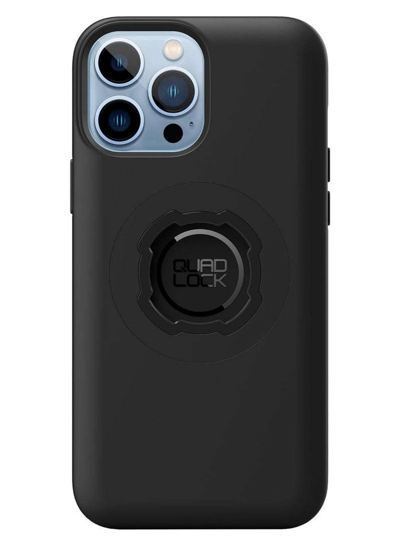 جراب رباعي القفل MAG لجهاز iPhone 13 Pro Max أسود