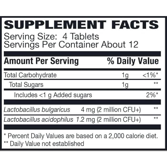 Rising Health - Floranex Tablets - Lactobacillus Probiotic Dietary Supplements - 50 Tablets - Image 2