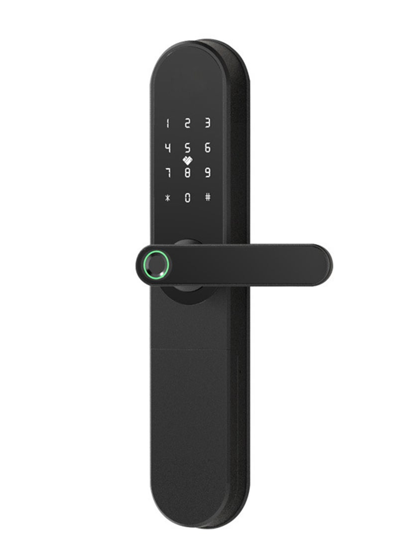 Sharpdo - Smart Fingerprint Electronic Door Lock, Fingerprint/Card/Key/Password/Bluetooth, Suitable for Home, Apartment, Office, Hotel - Image 1