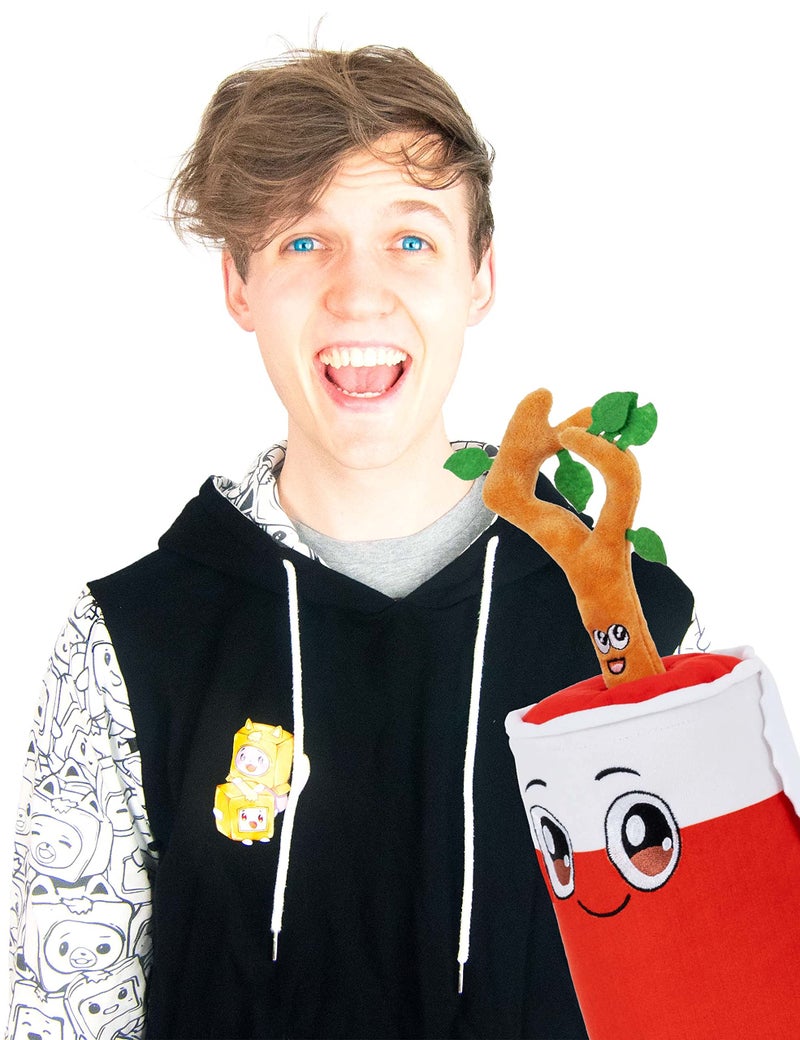 LankyBox Official Merch - Sticky nâ€™ Canny Plush Toy - Stuffed Plushies - Soft Lanky Box Plushy - Official Store - Image 5