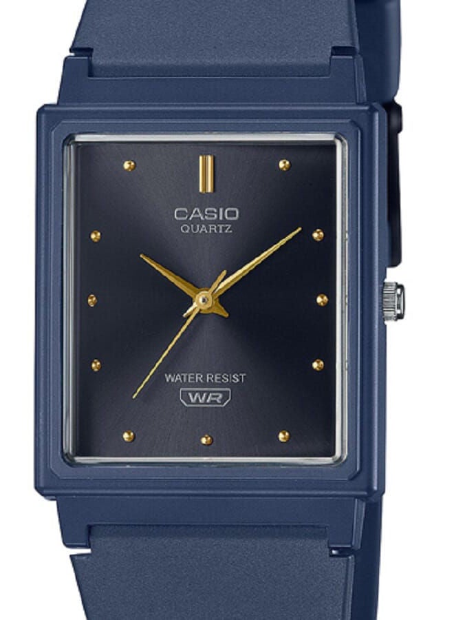 CASIO Unisex Watch Classic Casual Analog Black Dial Resin Band MQ-38UC-2A1DF - Image 3