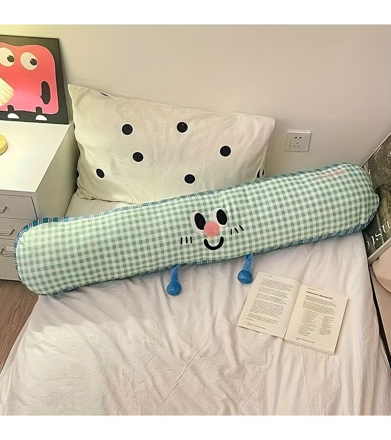 Pink Color Ultra Soft Animal Pattern Rectangular Sleep Aid Pillow - Image 2