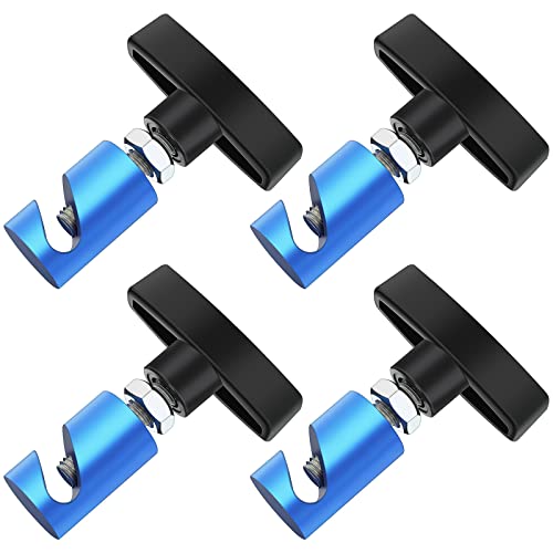 Riakrum Car Hood Prop Struts Clamp Hood Strut Clamp Lift Support Clamp 0.55 Inch Hood Lift Support Clip for Car Rod Retaining Holder Tool (4 Pcs) - Image 1