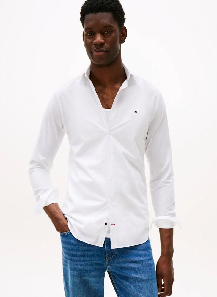 TOMMY HILFIGER Slim Poplin Shirt