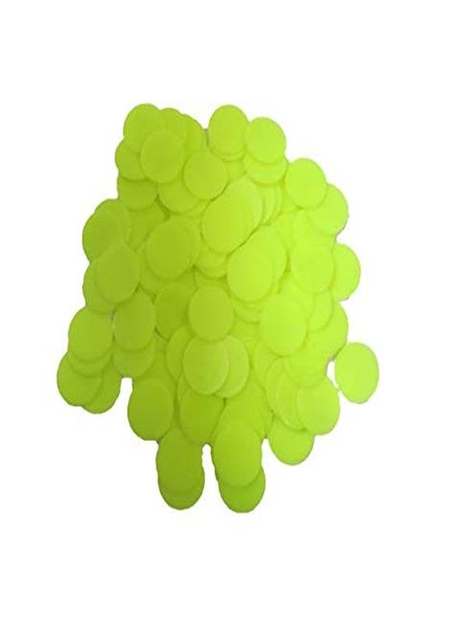 morel Plastic Plain Token Coin, Chips for Board Games, Round Shape Plastic Token (100 Coin) Multicolor - Image 2