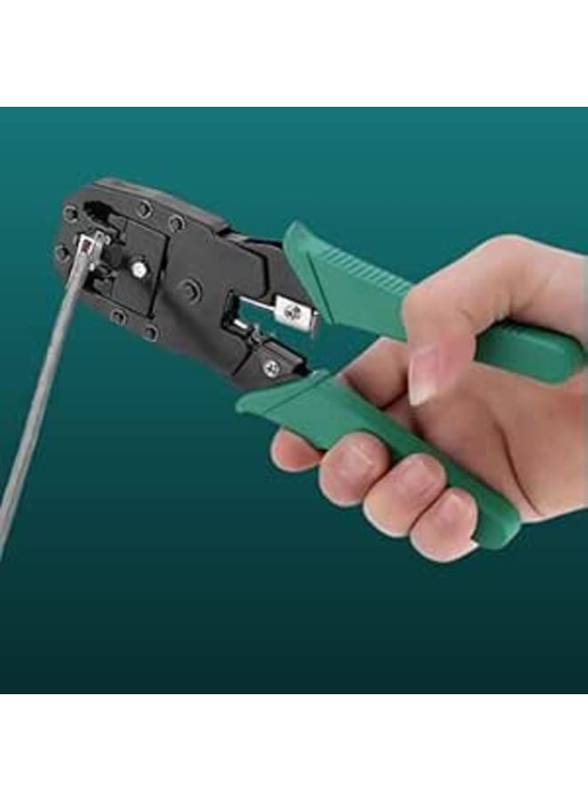 Wire Cutting Player Cable Crimper Crimp PC Network Tool